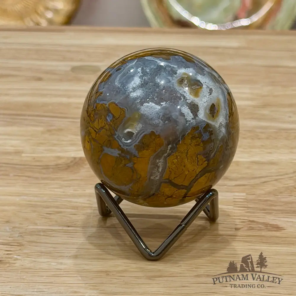 Reserve Indonesian Agate Sphere 2.7’’ - Sphere