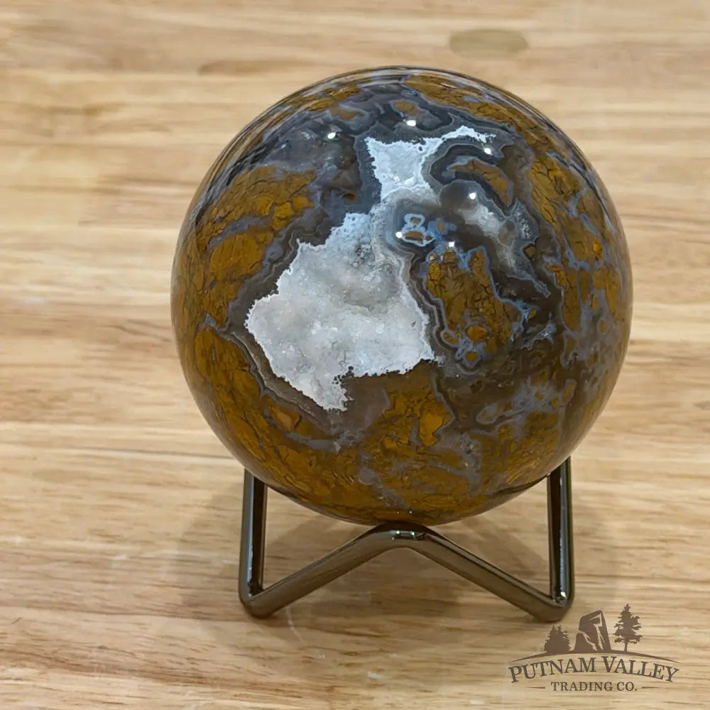 Reserve Indonesian Agate Sphere 2.83’’ - Sphere