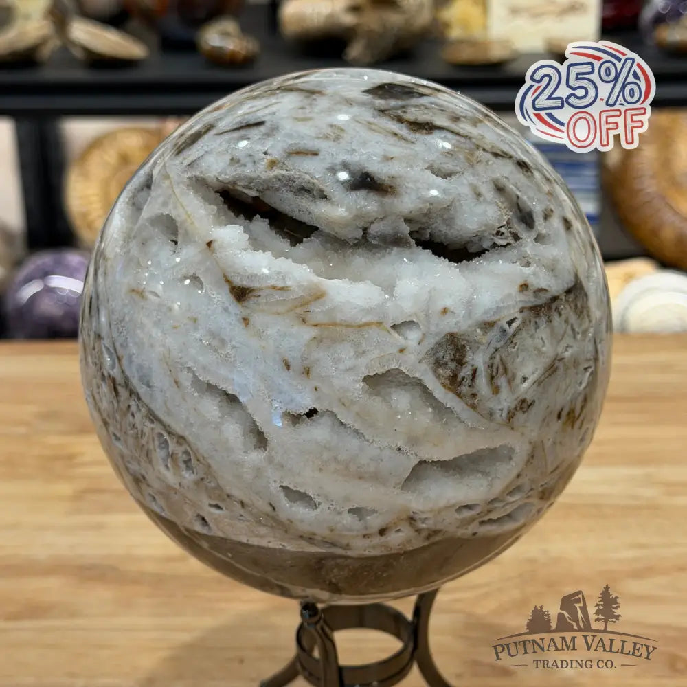 Reserve Indonesian Sphalerite Sphere 6.2’’ - Sphere