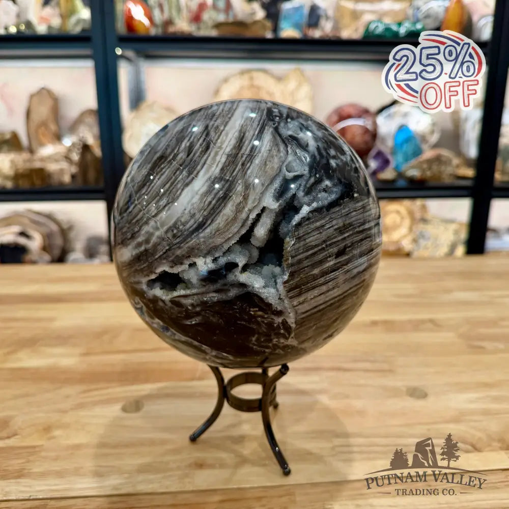 Reserve Indonesian Sphalerite Sphere 7’’ - Sphere