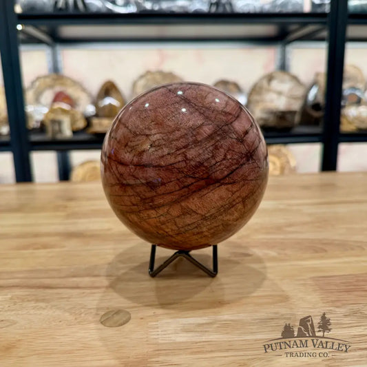 Reserve Red Moonstone Sphere 4.92’’ Sphere