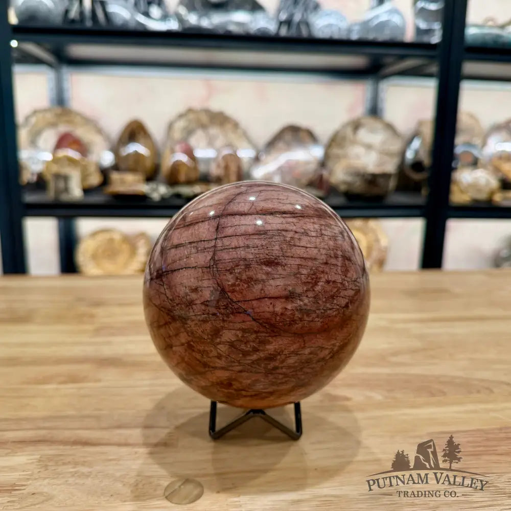 Reserve Red Moonstone Sphere 4.92’’ Sphere