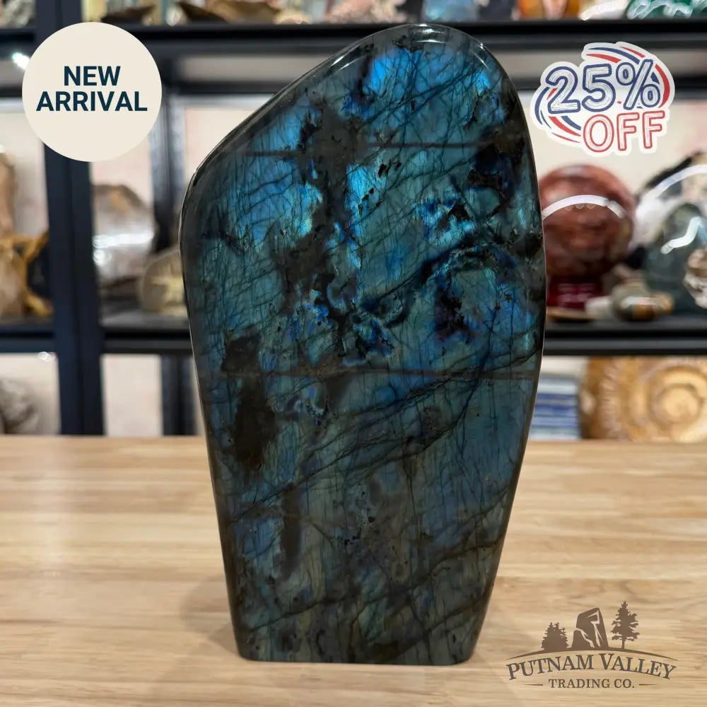 Reserve Labradorite Table Accent 9’’ - Sculpture