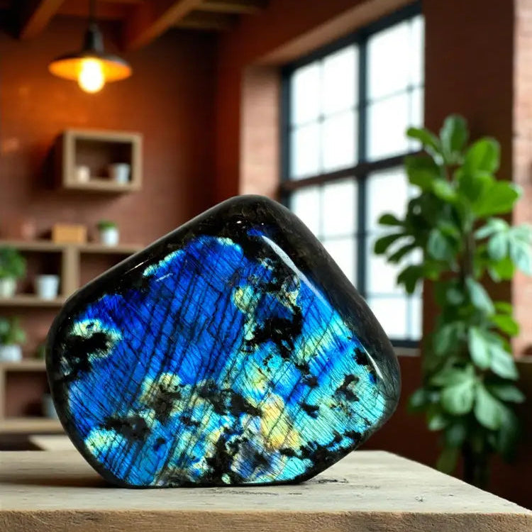 Labradorite Table Accent Sculpture