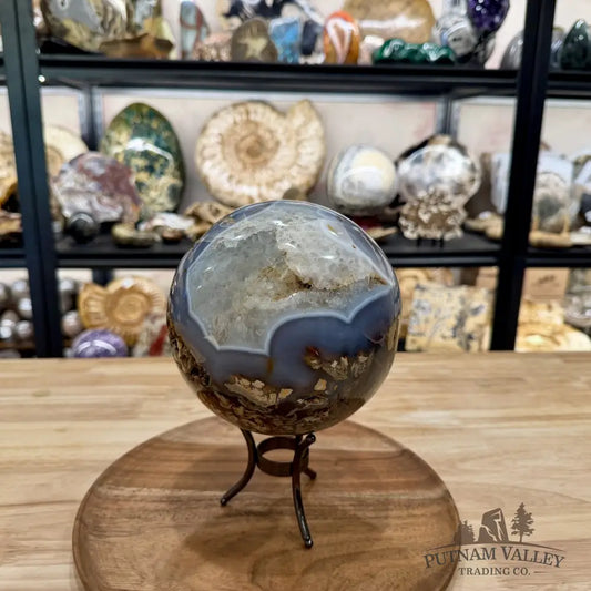Reserve Madagascar Ibis Jasper + Agate Sphere 6.23’’ - Sphere