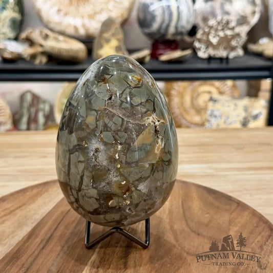 Reserve Madagascar Ibis Jasper Egg 5.45’’ - Sphere