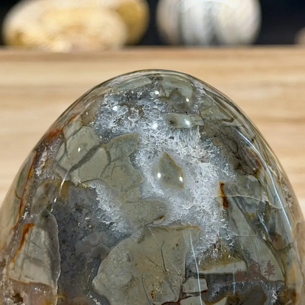 Reserve Madagascar Ibis Jasper Egg 5.45’’ - Sphere