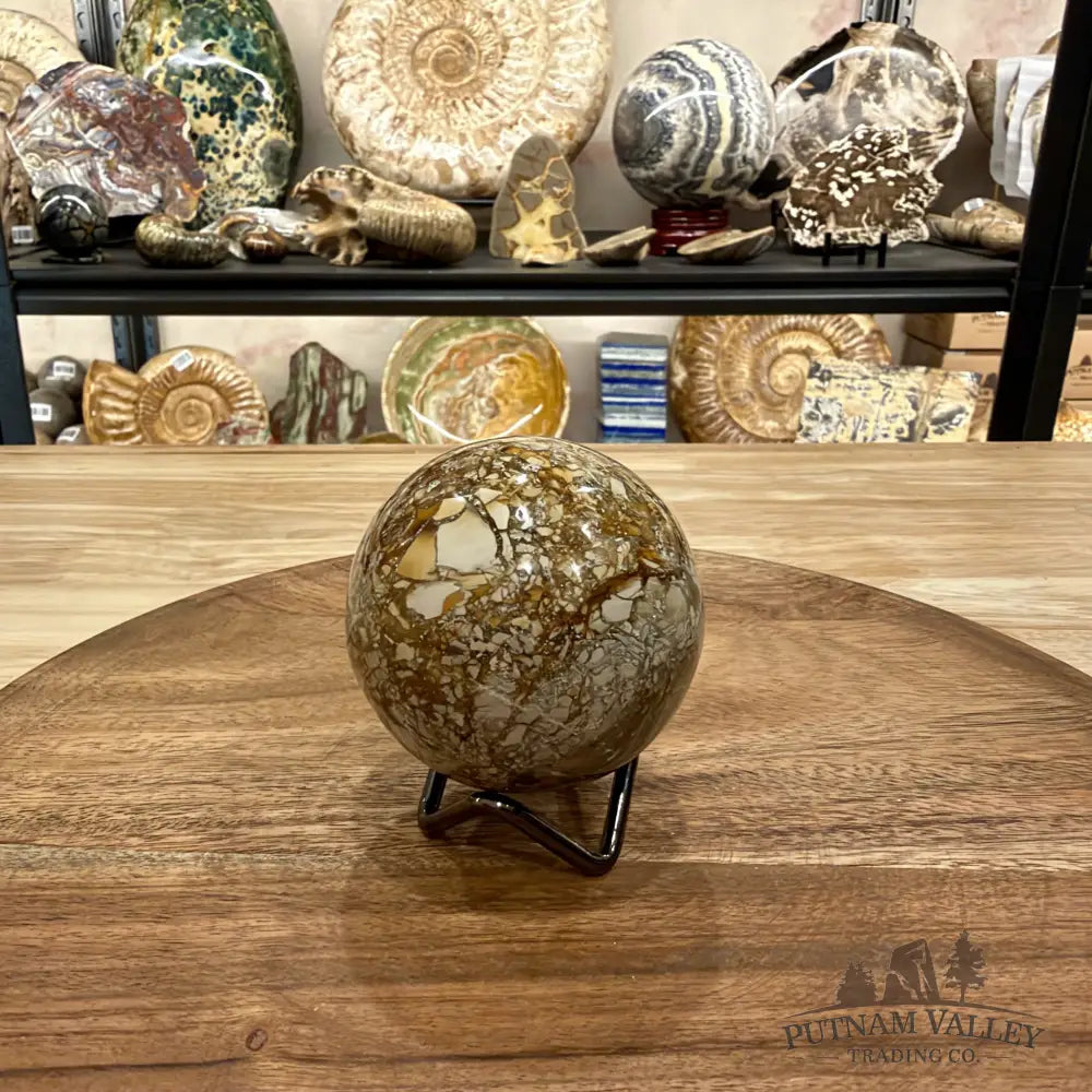 Reserve Madagascar Ibis Jasper Sphere 2.53’’ - Sphere