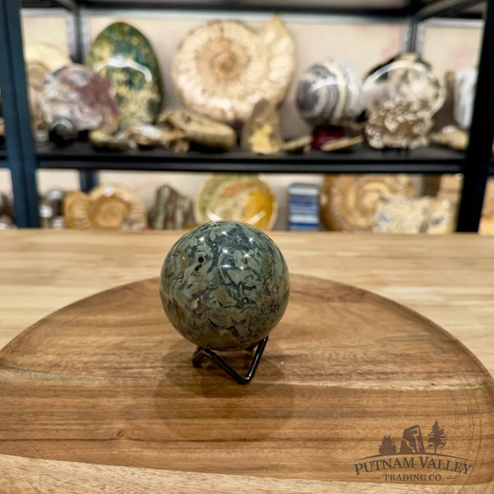Reserve Madagascar Ibis Jasper Sphere 2.79’’ - Sphere