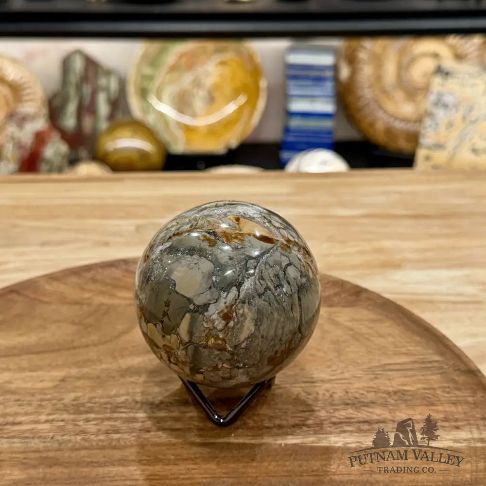 Reserve Madagascar Ibis Jasper Sphere 2.98’’ - Sphere