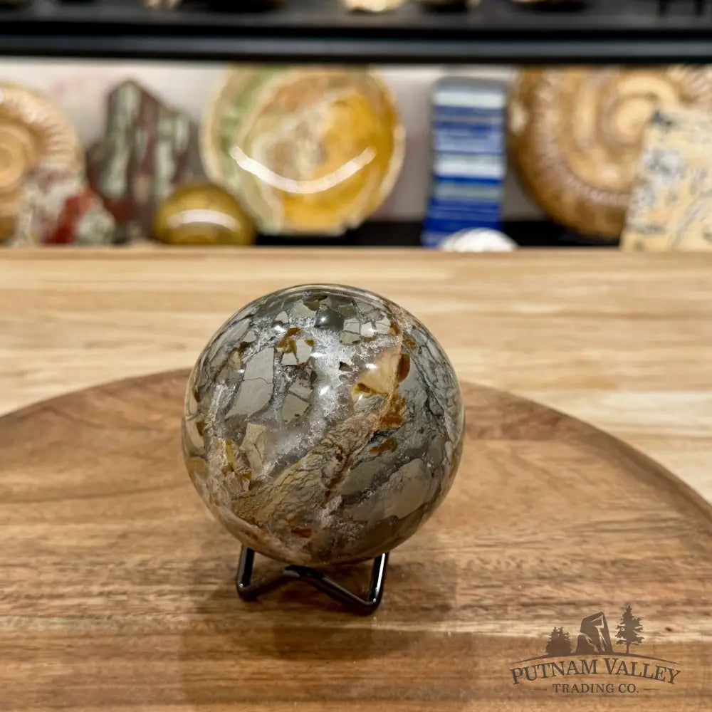Reserve Madagascar Ibis Jasper Sphere 2.98’’ - Sphere
