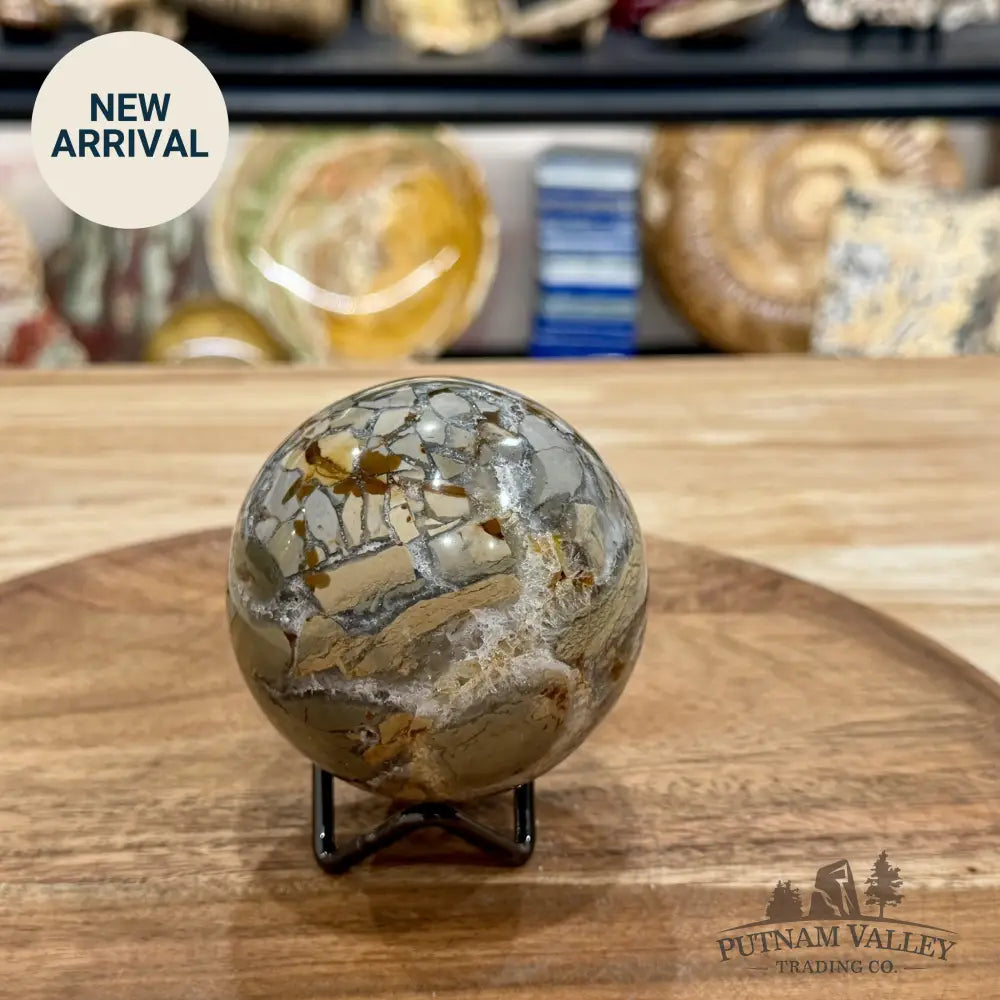 Reserve Madagascar Ibis Jasper Sphere 2.98’’ - Sphere