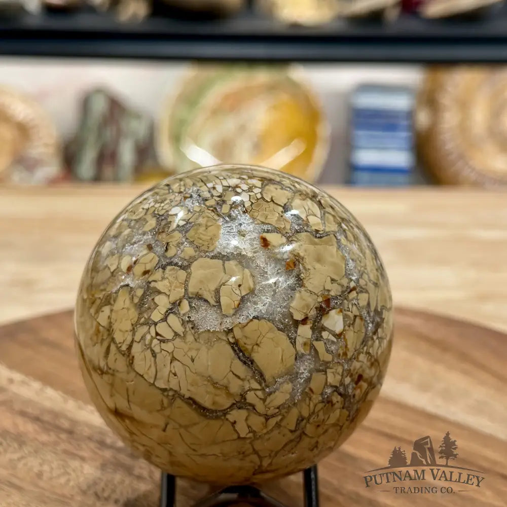Reserve Madagascar Ibis Jasper Sphere 3.08’’ - Sphere