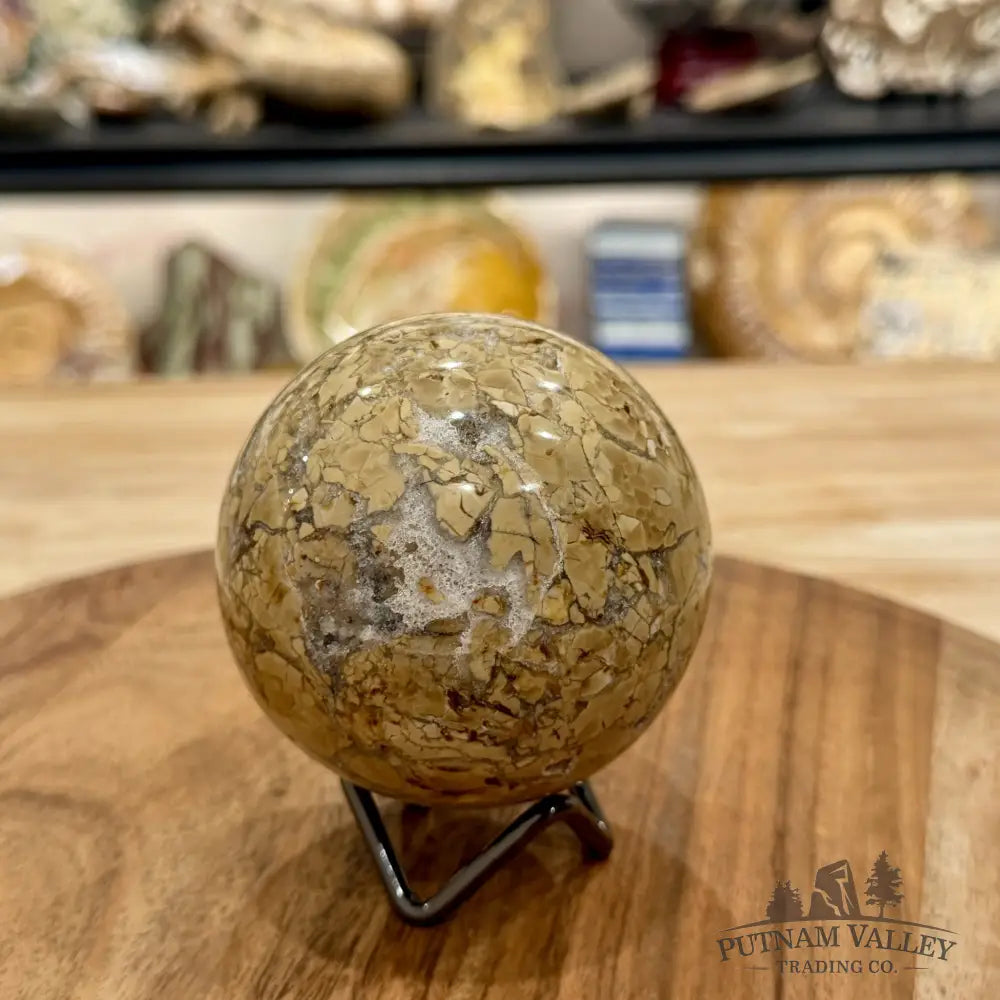 Reserve Madagascar Ibis Jasper Sphere 3.08’’ - Sphere