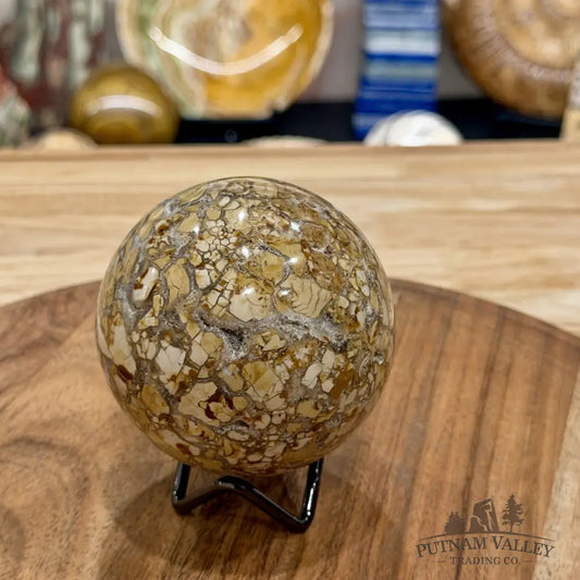Reserve Madagascar Ibis Jasper Sphere 3.18’’ - Sphere