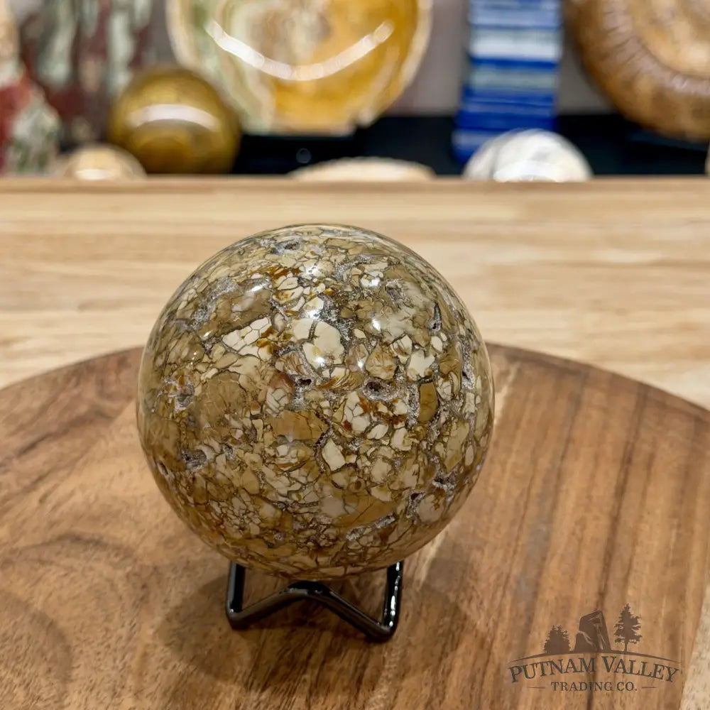 Reserve Madagascar Ibis Jasper Sphere 3.18’’ - Sphere