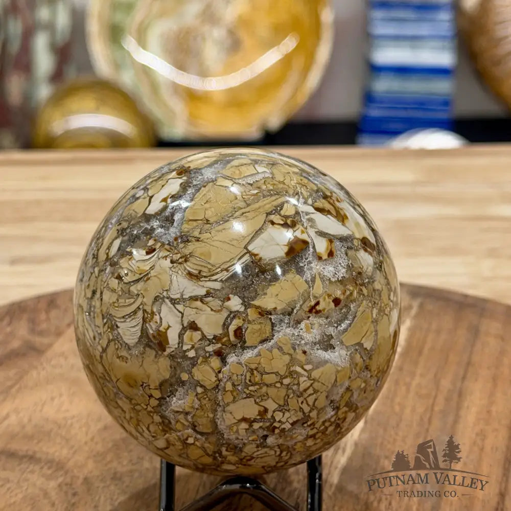 Reserve Madagascar Ibis Jasper Sphere 3.18’’ - Sphere