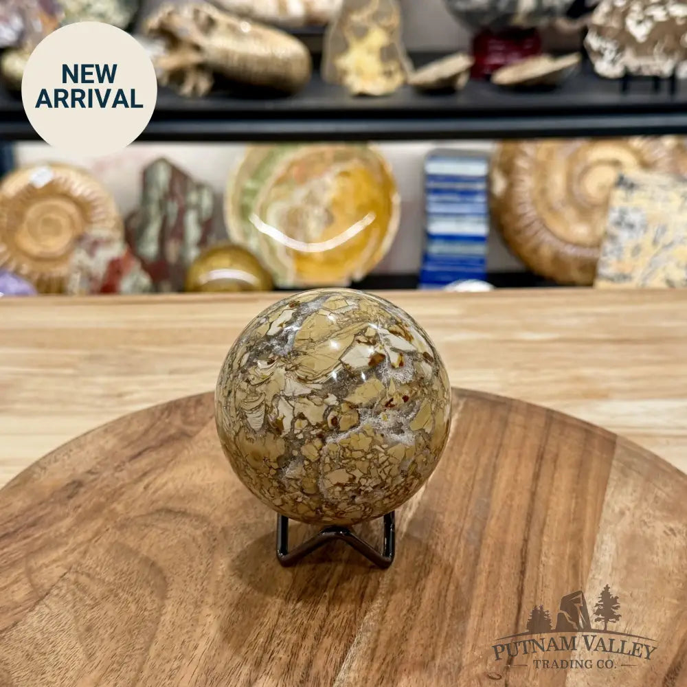 Reserve Madagascar Ibis Jasper Sphere 3.18’’ - Sphere