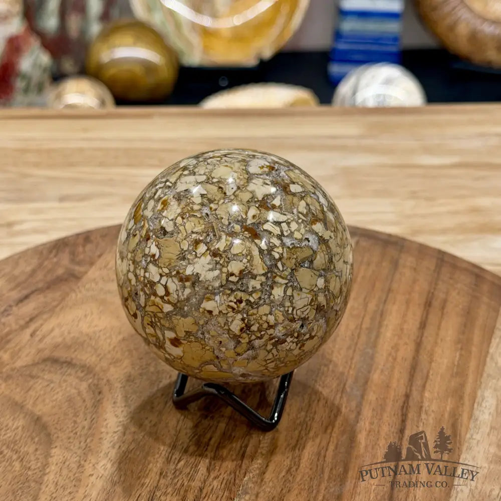 Reserve Madagascar Ibis Jasper Sphere 3.18’’ - Sphere