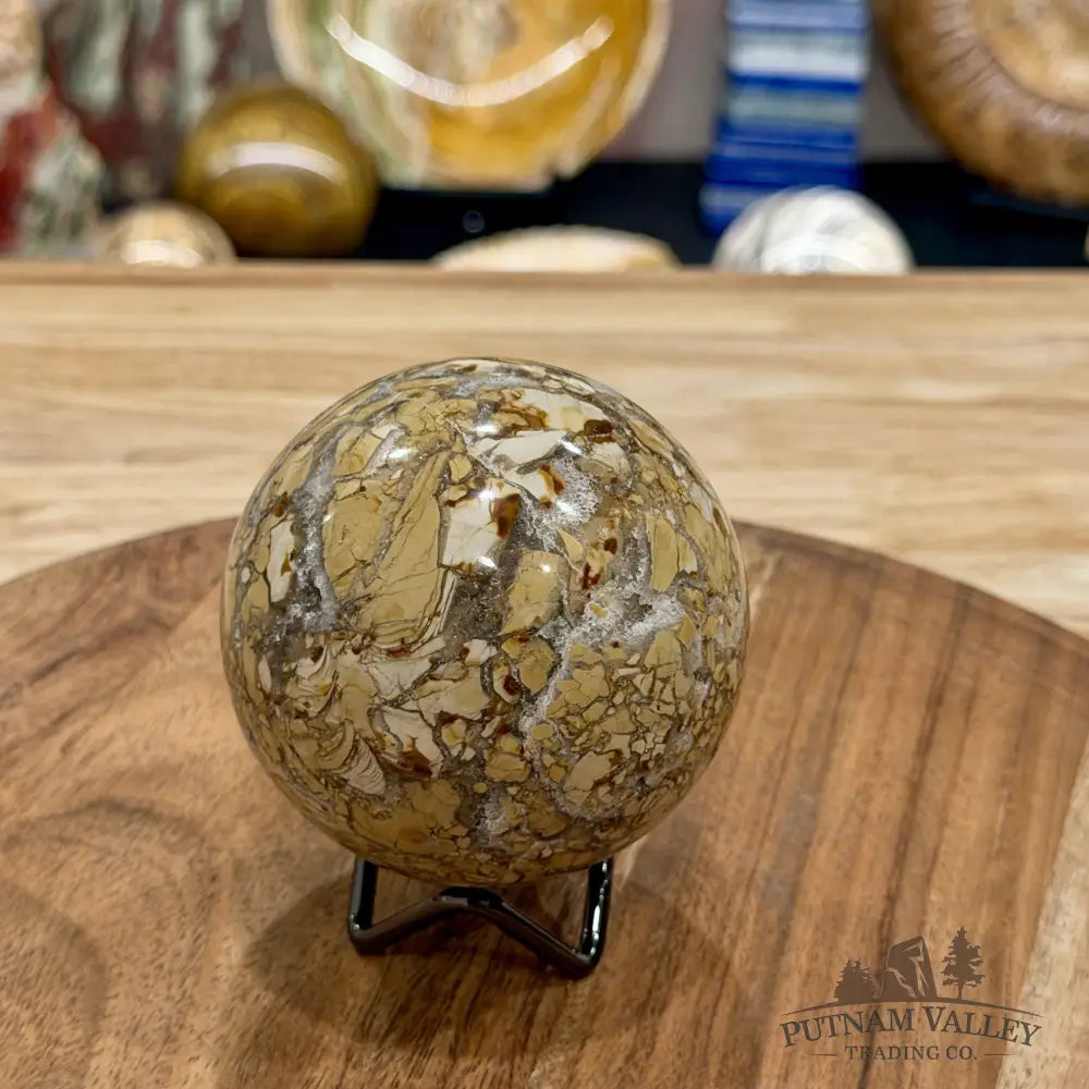 Reserve Madagascar Ibis Jasper Sphere 3.18’’ - Sphere