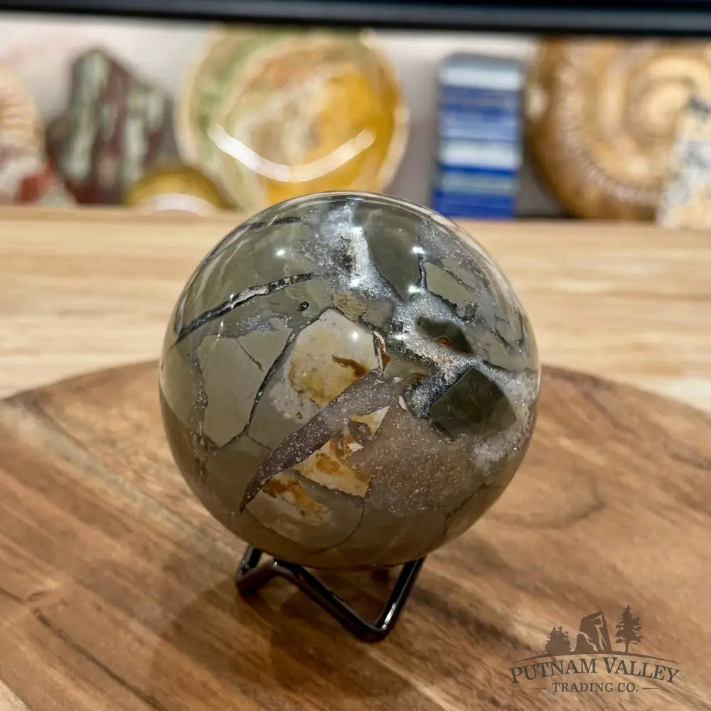 Reserve Madagascar Ibis Jasper Sphere 3.23’’ - Sphere