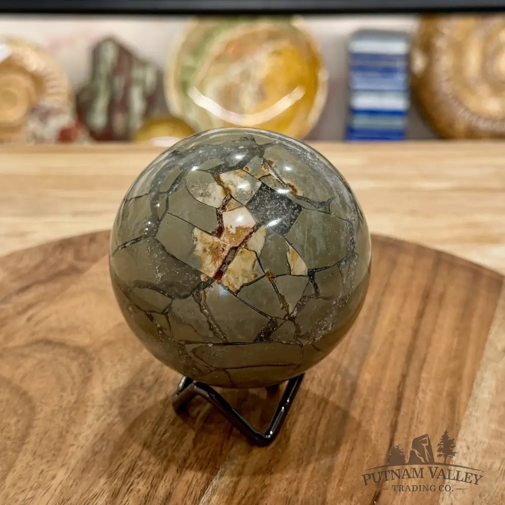 Reserve Madagascar Ibis Jasper Sphere 3.23’’ - Sphere