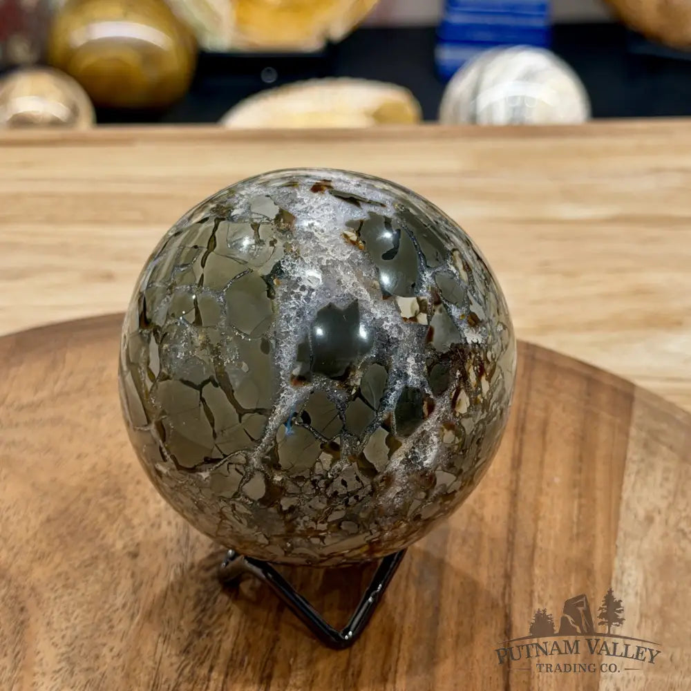 Reserve Madagascar Ibis Jasper Sphere 3.41’’ - Sphere