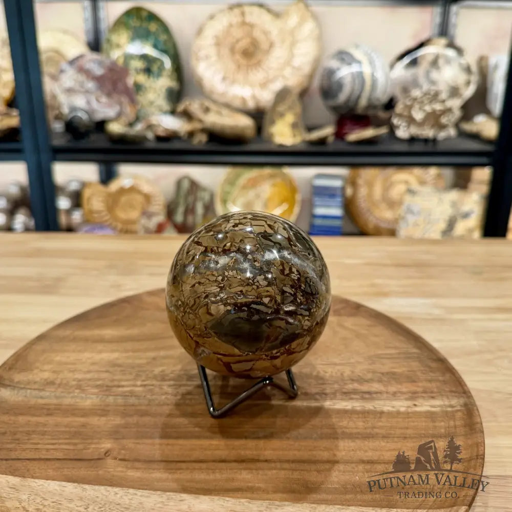 Reserve Madagascar Ibis Jasper Sphere 3.51’’ - Sphere