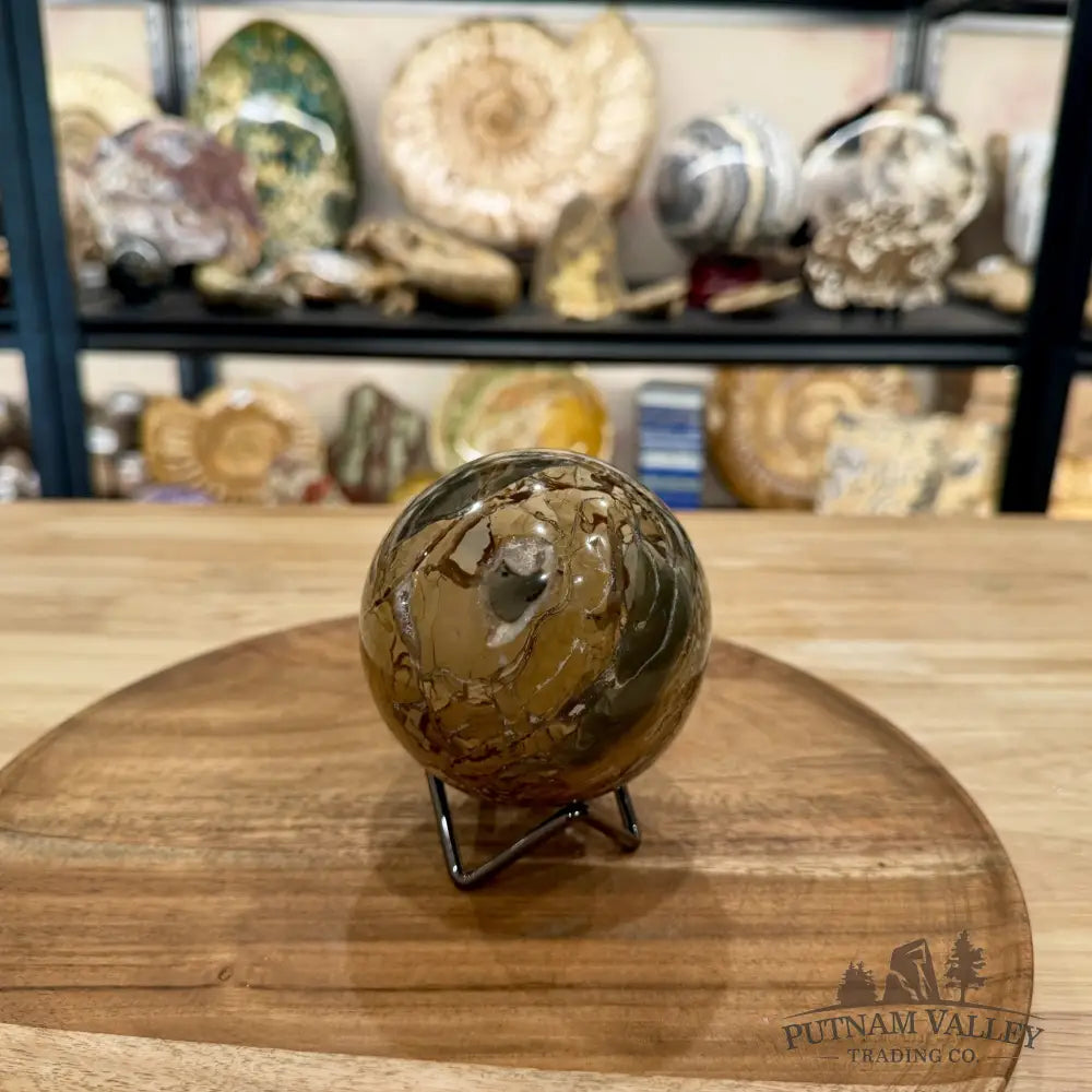 Reserve Madagascar Ibis Jasper Sphere 3.51’’ - Sphere