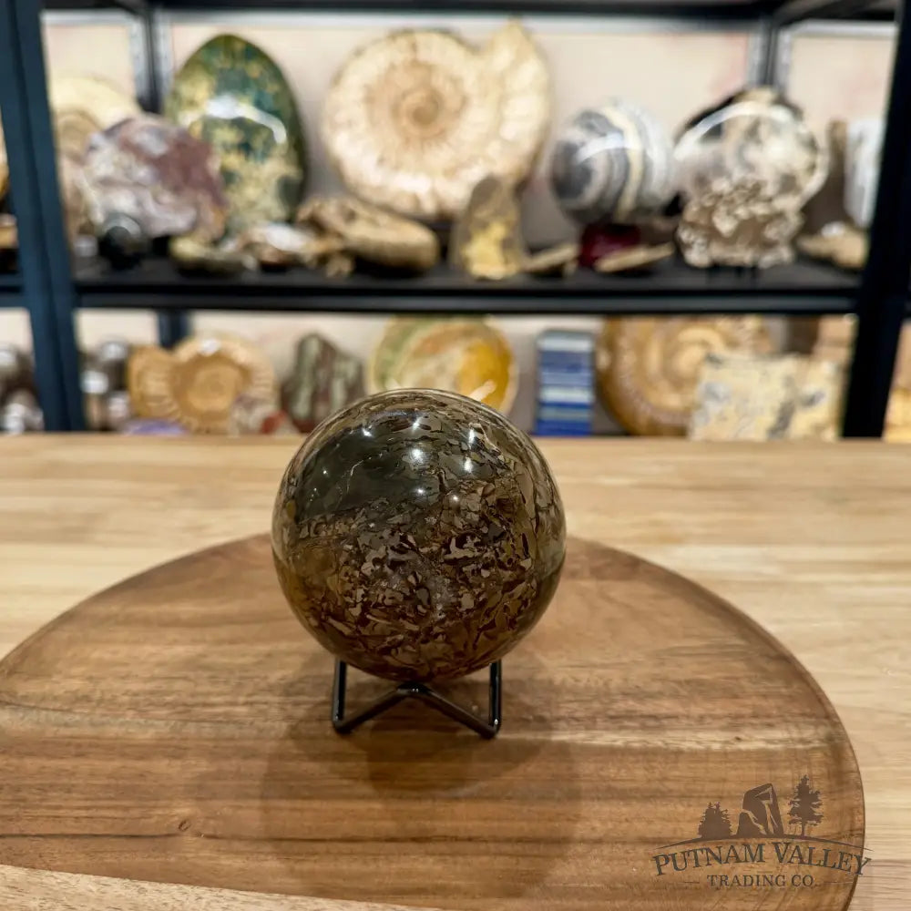 Reserve Madagascar Ibis Jasper Sphere 3.51’’ - Sphere