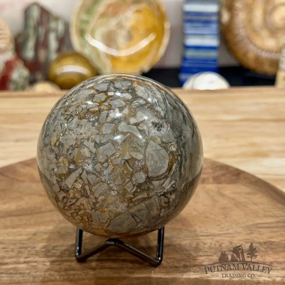 Reserve Madagascar Ibis Jasper Sphere 3.72’’ - Sphere