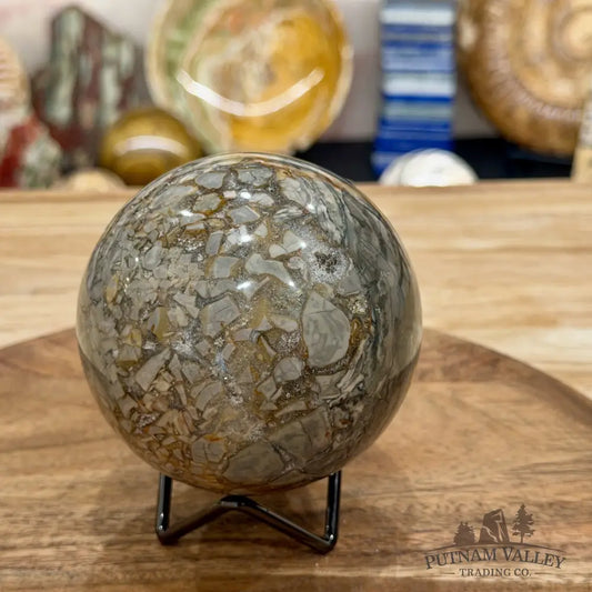 Reserve Madagascar Ibis Jasper Sphere 3.72’’ - Sphere