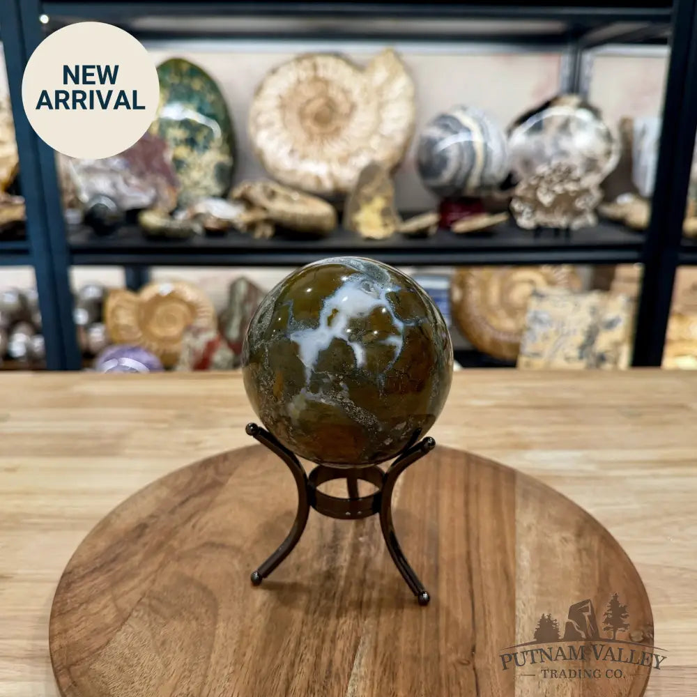 Reserve Madagascar Ibis Jasper Sphere 3.76’’ - Sphere
