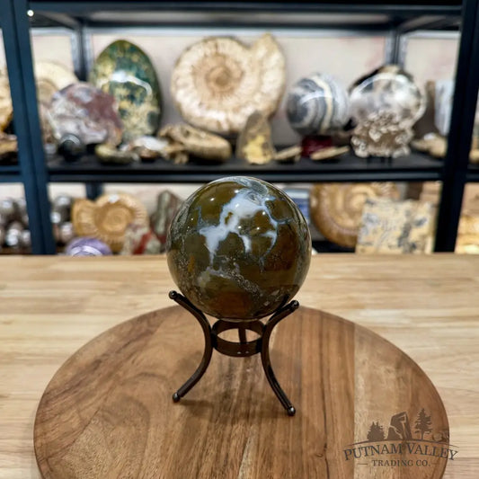 Reserve Madagascar Ibis Jasper Sphere 3.76’’ - Sphere