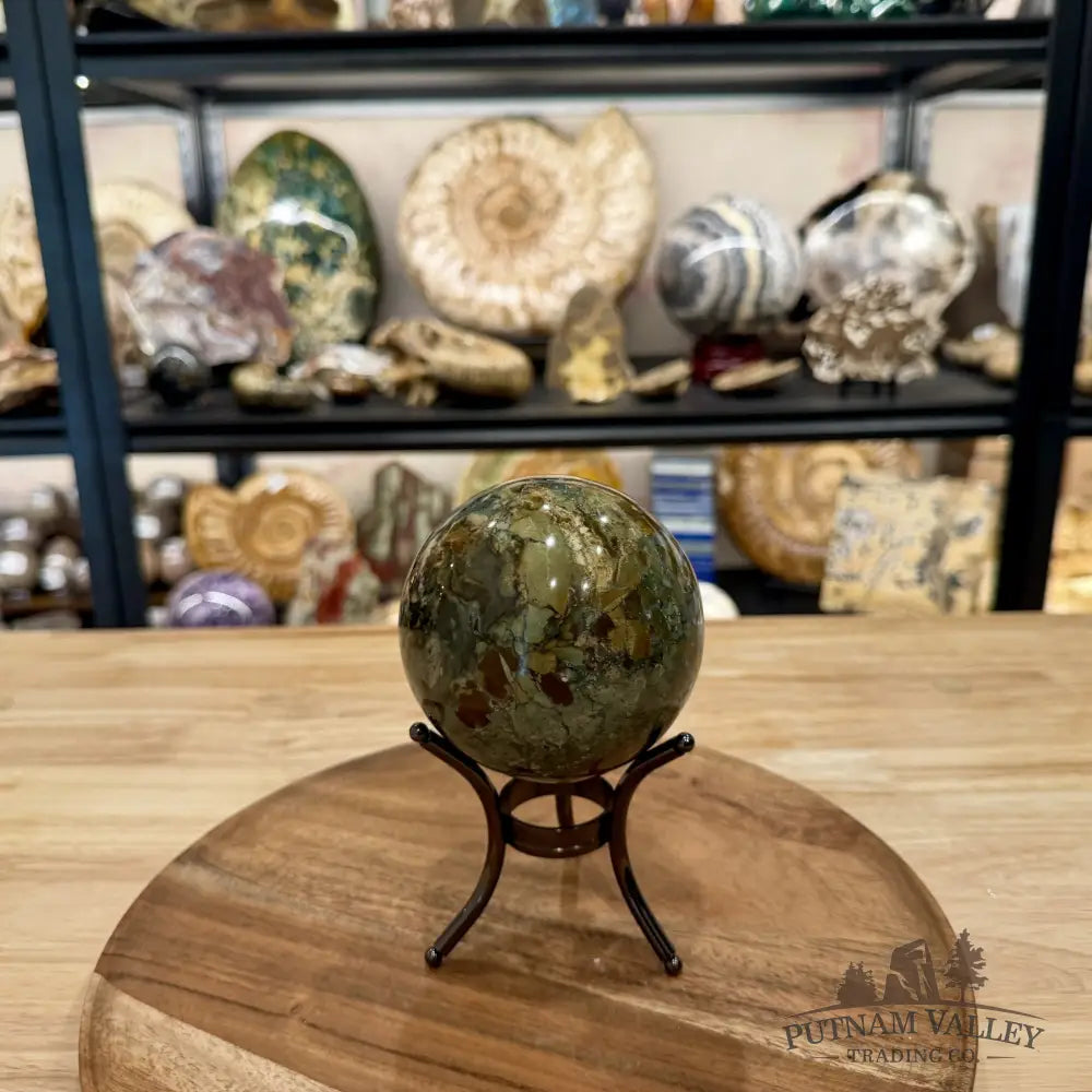 Reserve Madagascar Ibis Jasper Sphere 3.76’’ - Sphere