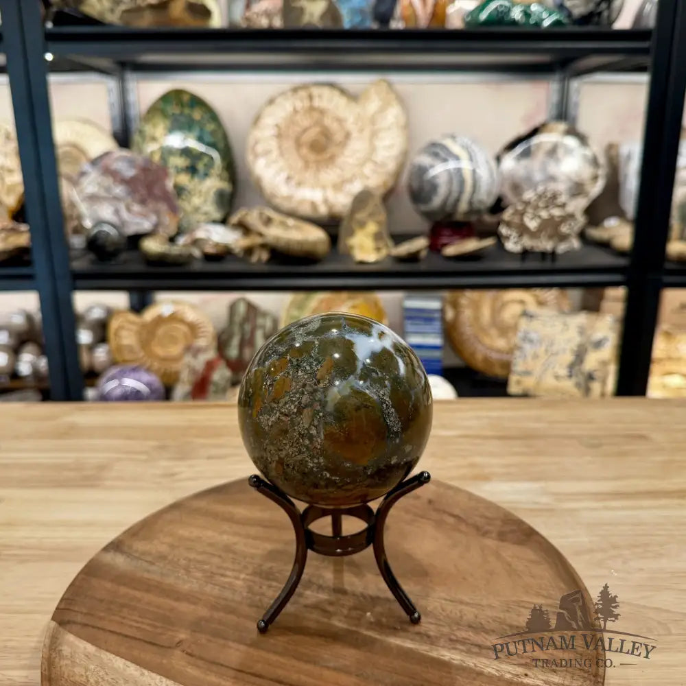 Reserve Madagascar Ibis Jasper Sphere 3.76’’ - Sphere