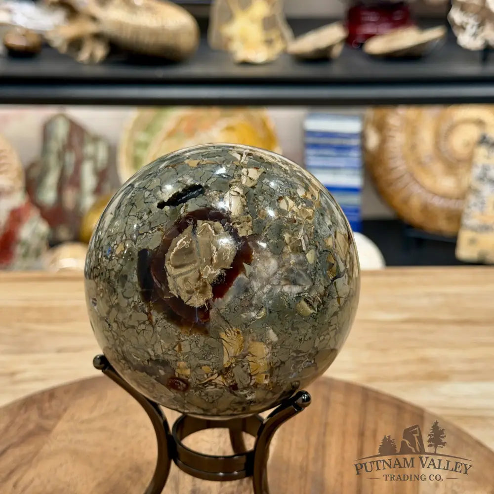 Reserve Madagascar Ibis Jasper Sphere 3.98’’ - Sphere
