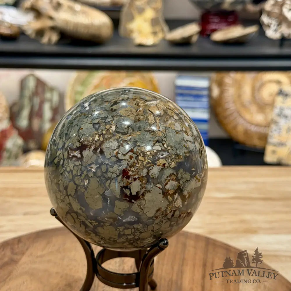 Reserve Madagascar Ibis Jasper Sphere 3.98’’ - Sphere