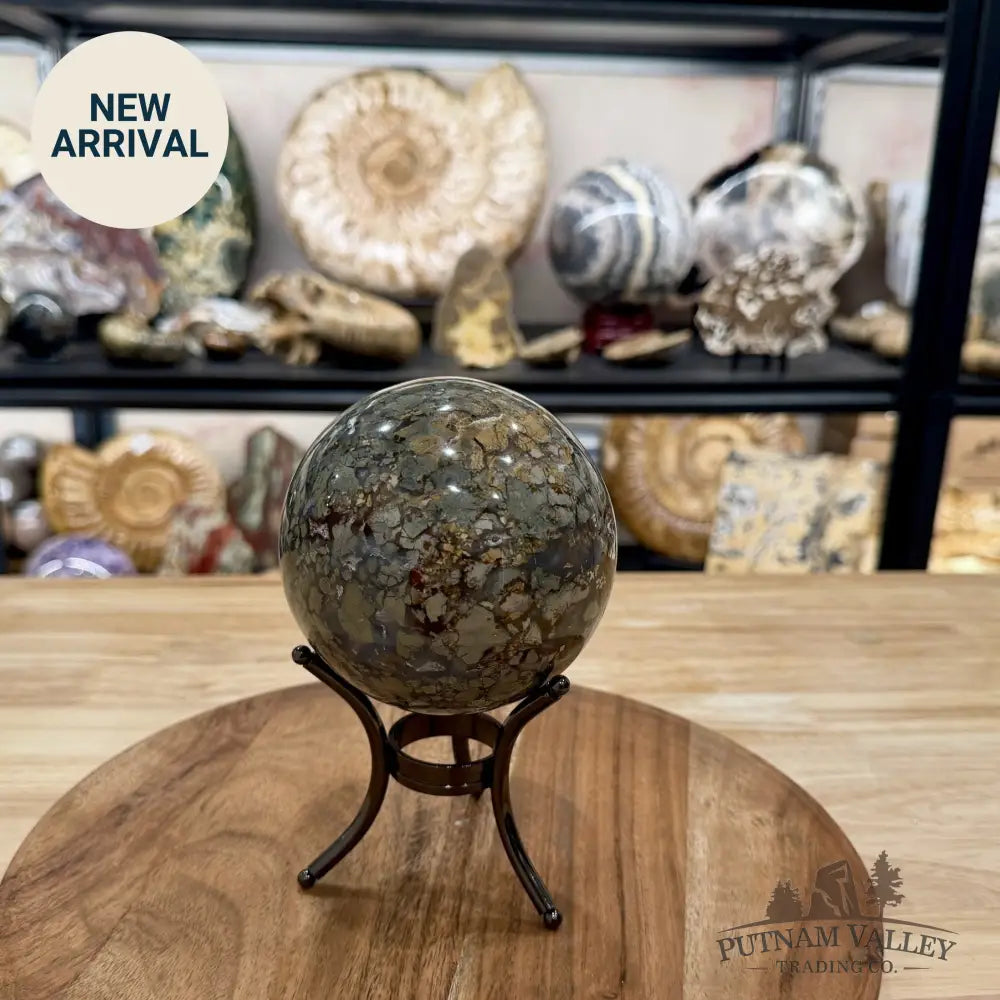 Reserve Madagascar Ibis Jasper Sphere 3.98’’ - Sphere