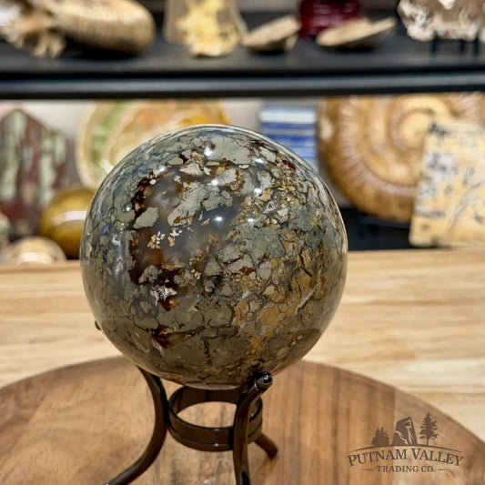 Reserve Madagascar Ibis Jasper Sphere 3.98’’ - Sphere