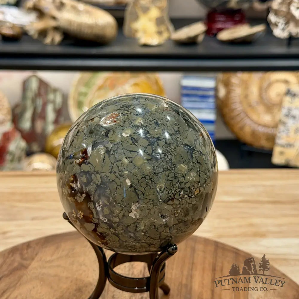 Reserve Madagascar Ibis Jasper Sphere 3.98’’ - Sphere