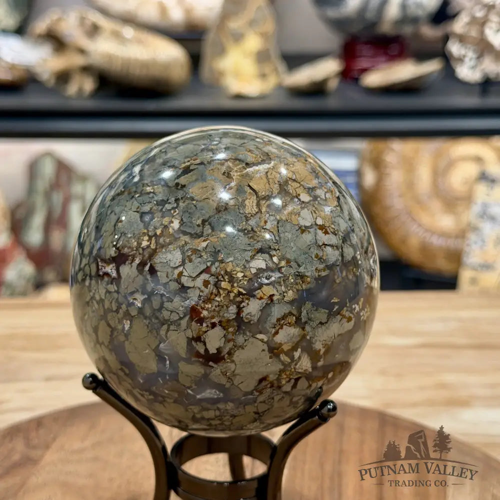 Reserve Madagascar Ibis Jasper Sphere 3.98’’ - Sphere