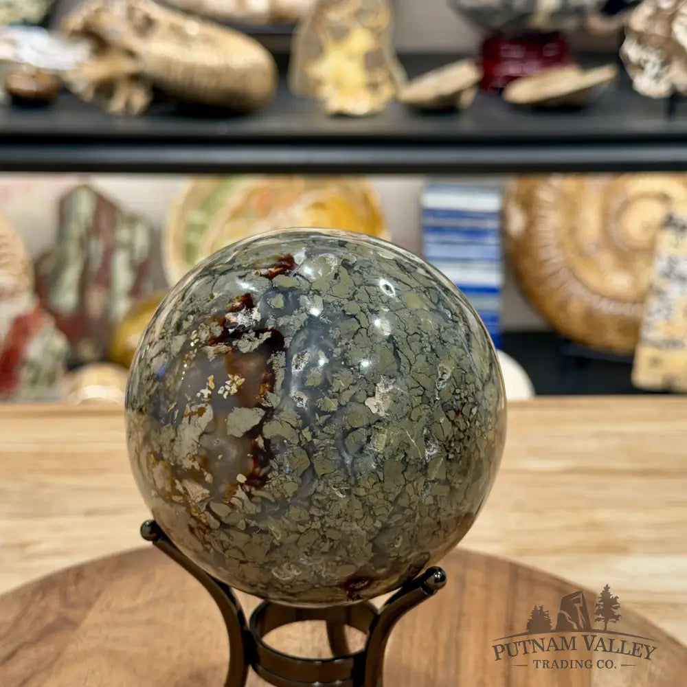 Reserve Madagascar Ibis Jasper Sphere 3.98’’ - Sphere
