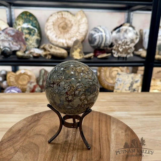 Reserve Madagascar Ibis Jasper Sphere 3.98’’ - Sphere