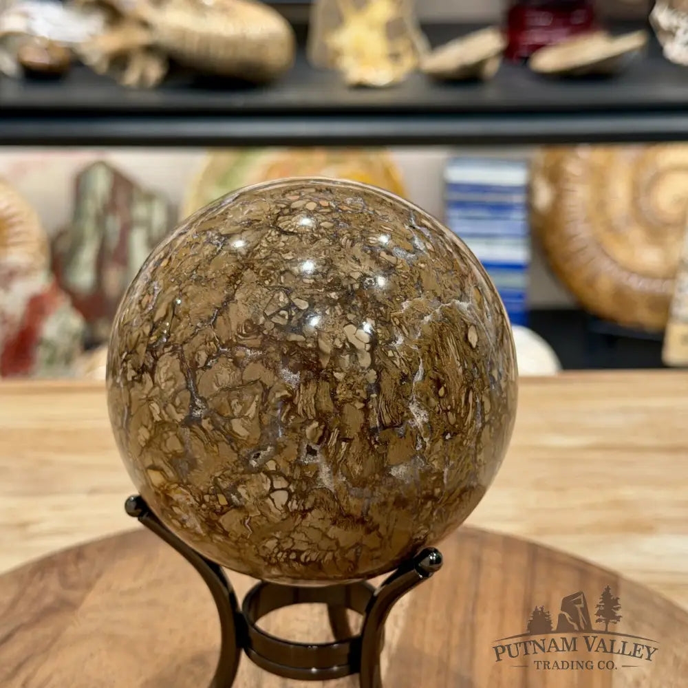 Reserve Madagascar Ibis Jasper Sphere 4.05’’ - Sphere