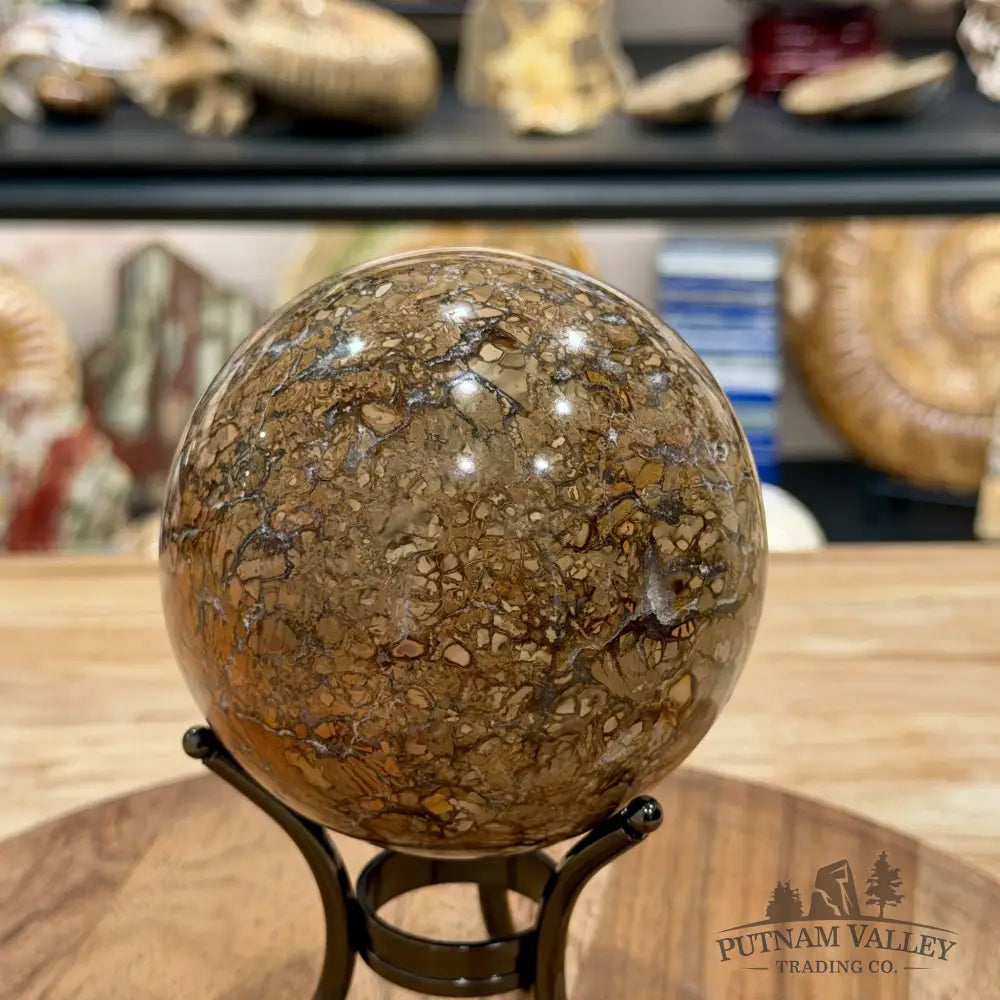 Reserve Madagascar Ibis Jasper Sphere 4.05’’ - Sphere