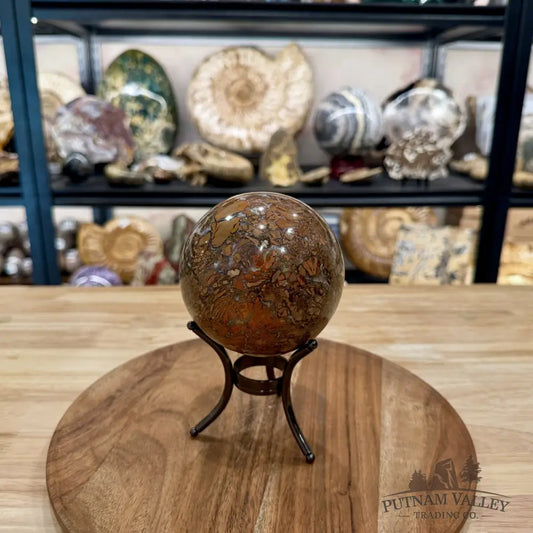 Reserve Madagascar Ibis Jasper Sphere 4.05’’ - Sphere