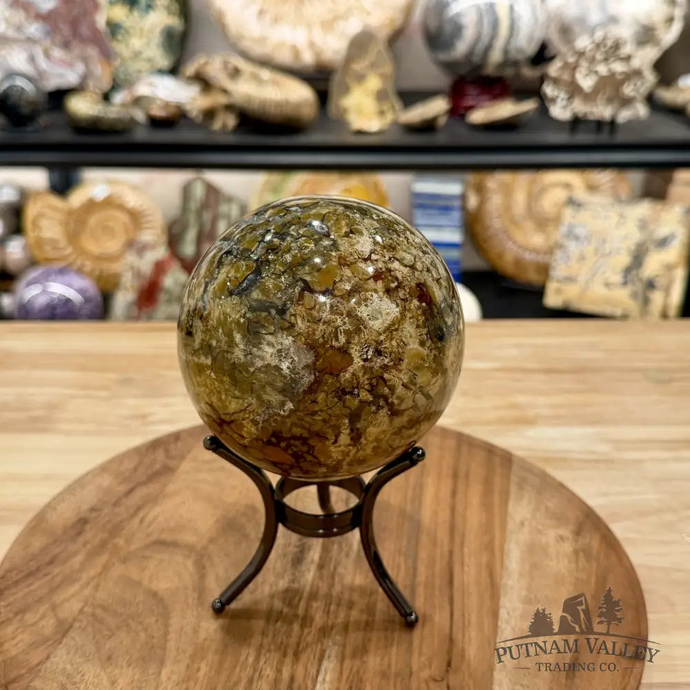 Reserve Madagascar Ibis Jasper Sphere 4.29’’ - Sphere