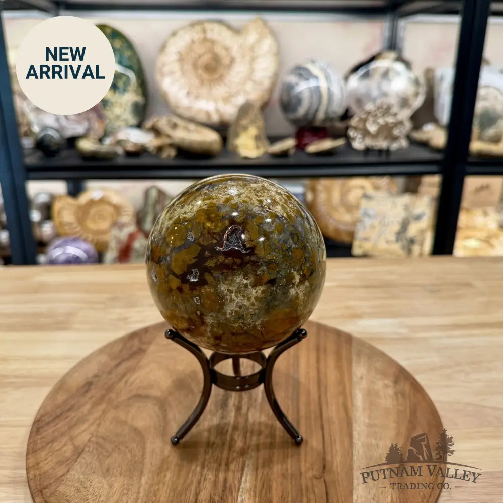 Reserve Madagascar Ibis Jasper Sphere 4.29’’ - Sphere