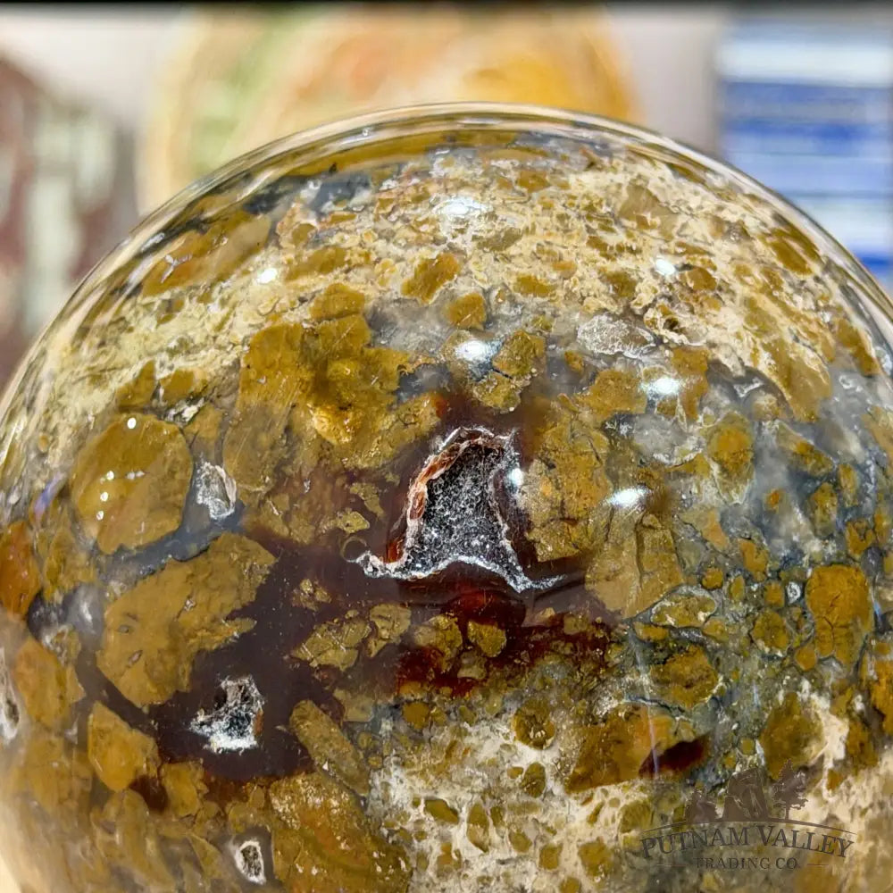 Reserve Madagascar Ibis Jasper Sphere 4.29’’ - Sphere